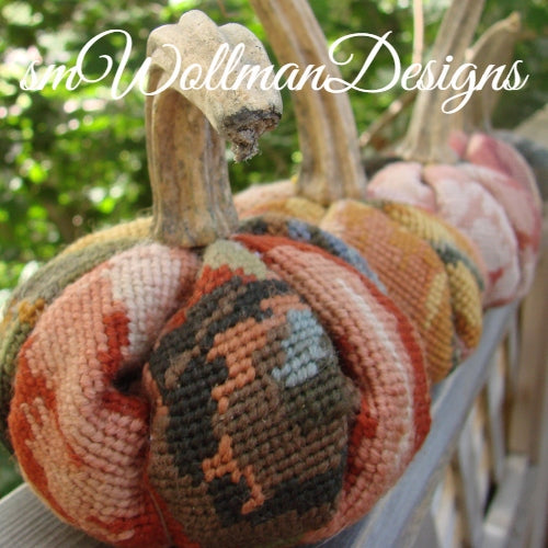 Heirloom Needlepoint Pumpkins (tm)