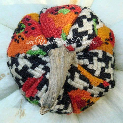 Heirloom Needlepoint Pumpkins (tm)